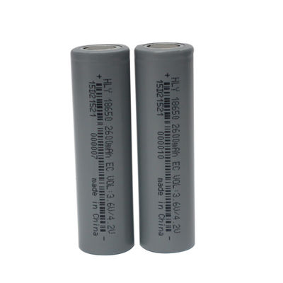 500 επαναφορτιζόμενη μπαταρία μπαταριών 3.6V 2600mAh χρονικού κυλινδρική 18650 λι ιονική