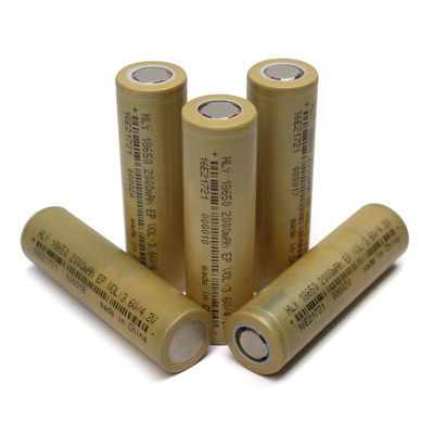 2000mah 18650 επανακαταλογηστέο κύτταρο μπαταριών λίθιου ιονικό 500 φορές υψηλό ποσοστό