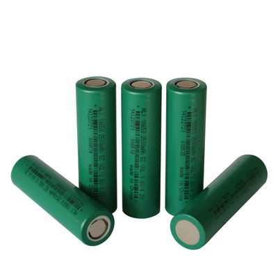 NCM 500 φορές 3.6V 18650 κύτταρο 2500mah μπαταριών για τα ηλεκτρικά ποδήλατα