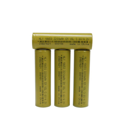 3,6 βολτ 18650 2200mah έξοχη επανακαταλογηστέα υψηλή ικανότητα μπαταριών λι ιονική