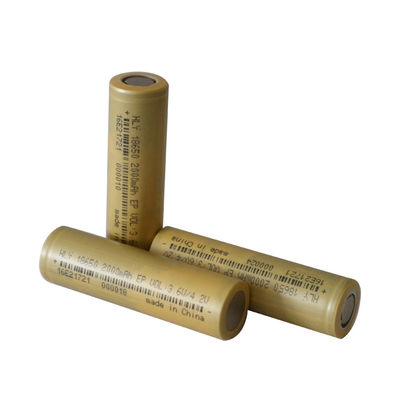 Κινητή δύναμη 2000mah 18650 μπαταρία επανακαταλογηστέο UN38.3 για το φωτεινό φακό