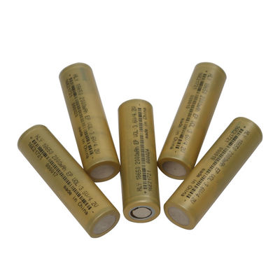 Κυλινδρική ιονική μπαταρία 2000mAh 18650 RoHS λι υψηλού ποσοστού επαναφορτιζόμενη για τα ηλεκτρικά εργαλεία