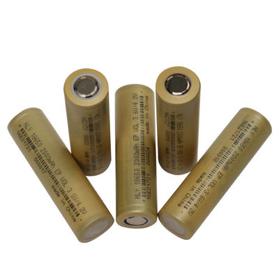 Ιονική μπαταρία κυττάρων 3.6V 18650 2000mah λίθιου για την ηλεκτρική δίτροχο χειράμαξα