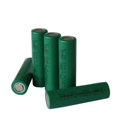 3.6V 2500mah ηλιακό φορτίζοντας 18650 επαναφορτιζόμενες μπαταρίες Αντιαεροπορικού Πυροβολικού υψηλής ικανότητας κυττάρων