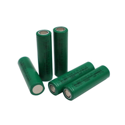 3C 18650 ιονική μπαταρία λι 3.6V 2500mAh ΕΚ επαναφορτιζόμενη για το φανό