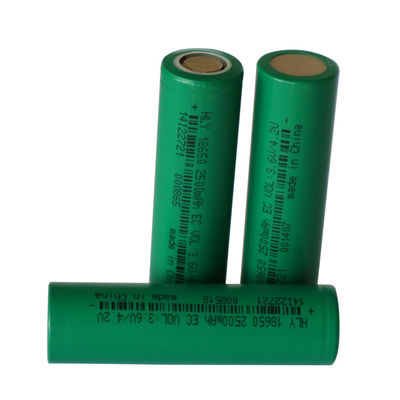 Μακριά ζωή 18650 μπαταρία 2500mAh NCM 3.6v Rechargerable κύκλων HLY