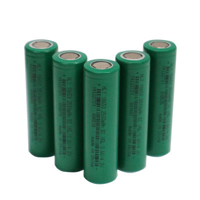 Μακριά ζωή 18650 μπαταρία 2500mAh NCM 3.6v Rechargerable κύκλων HLY