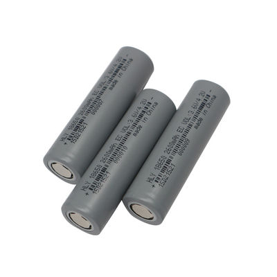 Υψηλός κύκλος 3.6v 2600mah 18650 ιονικές μπαταρίες λι για το ηλιακό πλαίσιο