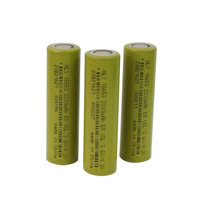 3.2v 2200mAh 18650 ιονική μπαταρία λίθιου κατάλληλη για το ηλεκτρικό όχημα