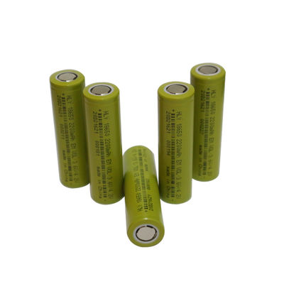 3.2v 2200mAh 18650 ιονική μπαταρία λίθιου κατάλληλη για το ηλεκτρικό όχημα
