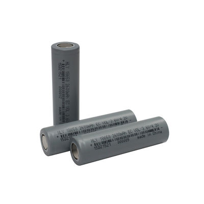 Υψηλός κύκλος 3.6v 2600mah 18650 ιονικές μπαταρίες λι για το ηλιακό πλαίσιο