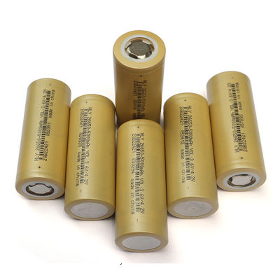 COem ODM 5000mAh κυλινδρικό υψηλής δύναμης πυκνότητας κύτταρο 26650 μπαταριών λίθιου ιονικό