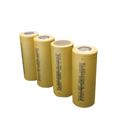 Μακριά ζωή 26650 κυλινδρικά κύτταρα 3.6V 5000mAh κύκλων μπαταριών λίθιου επανακαταλογηστέα