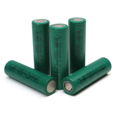 HLY 18650 κυλινδρικά κύτταρα 3.6V 2500mah μπαταριών cOem για τα ηλεκτρικά οχήματα